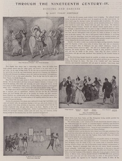 Danse et danseurs - Thomas Rowlandson